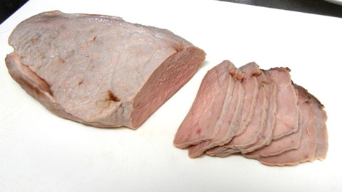 豚もも肉かたまり低温調理